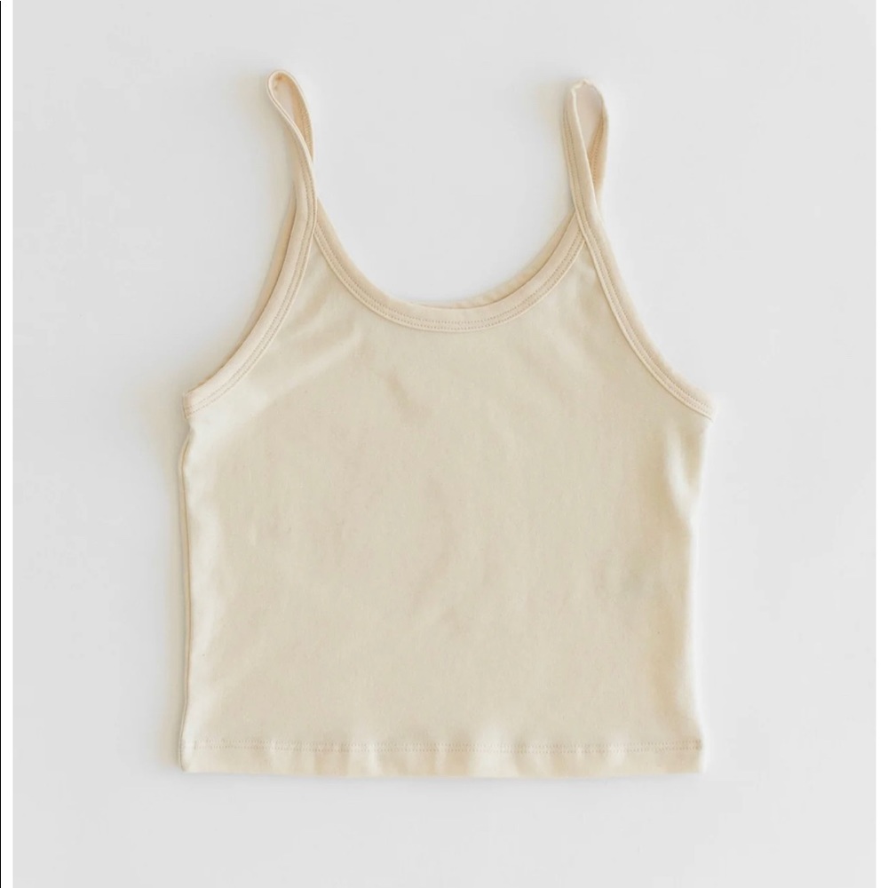 SHOP ARQ crop tank in cotton size L